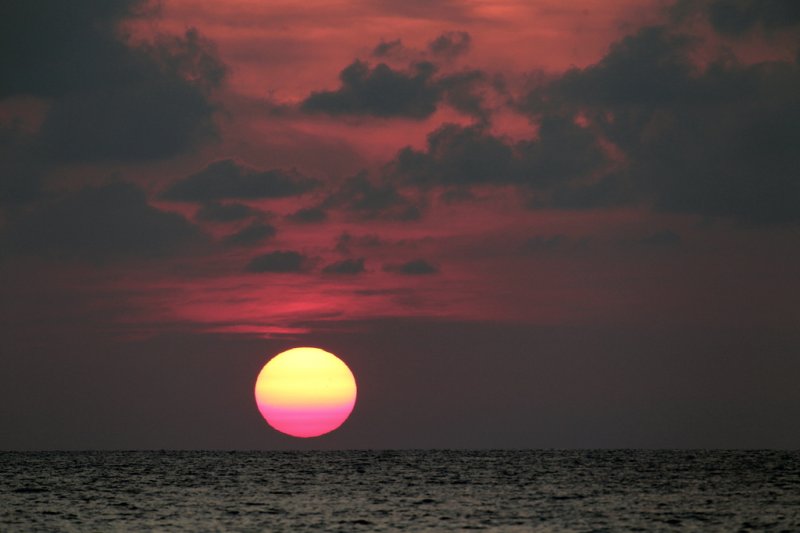 Sonnenuntergang, Bahia Drake 
