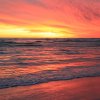 Sonnenuntergang, Siesta Beach