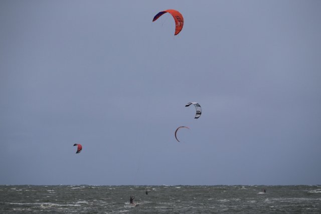 Windsurfer Hanalei Bay