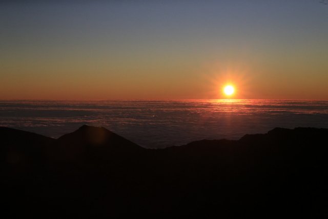 Sonnenaufgang Haleakala Krater