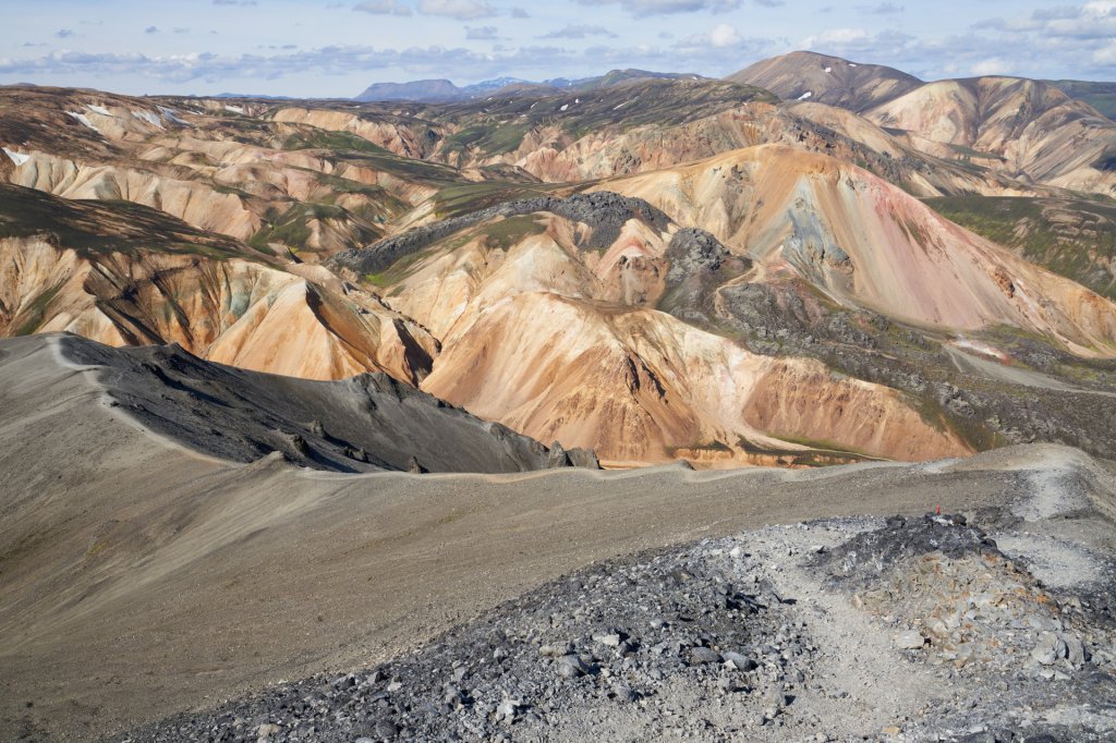 Wanderung Aussichtsberg Bláhnúkur, Landmannalaugar