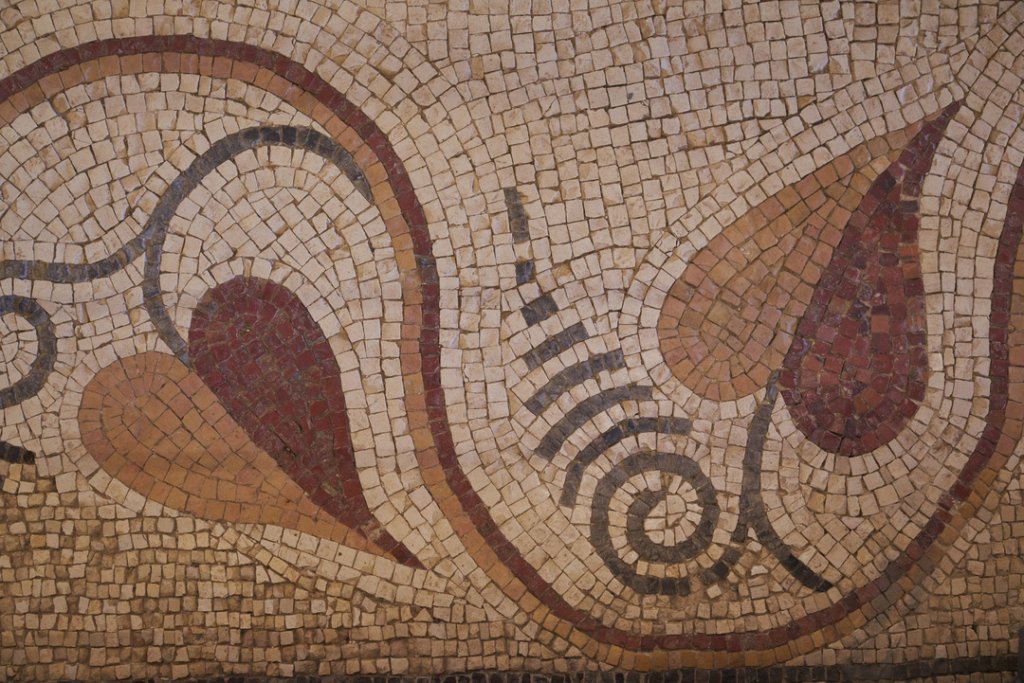 Bodenmosaik, Mount Nebo