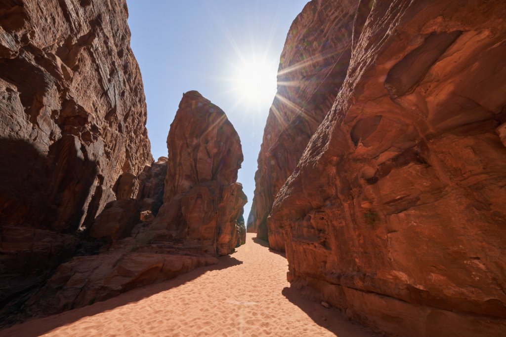 Canyon, Wadi Rum