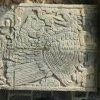 Reliefplatte an Plattform der Jaguare und Adler, Chichen Itza