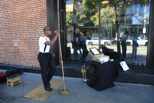 Strassenkünstler, Santa Monica