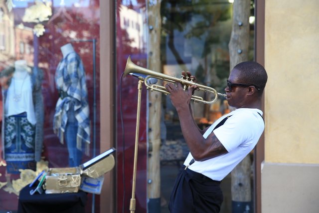 Strassenkünstler, Santa Monica
