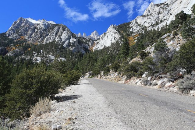 Mount Whitney, Whitney Portal Road