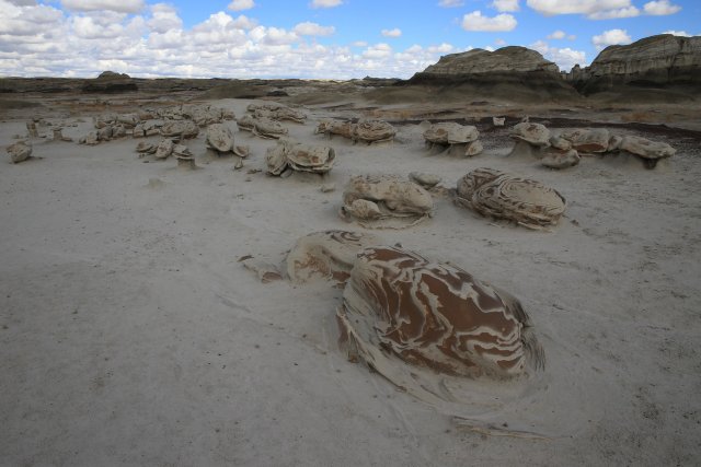 Cracked Eggs, Bisti Wilderness
