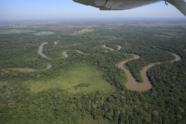 Flug über das Süd-Pantanal