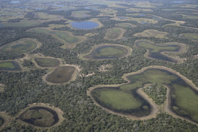 Flug über das Pantanal