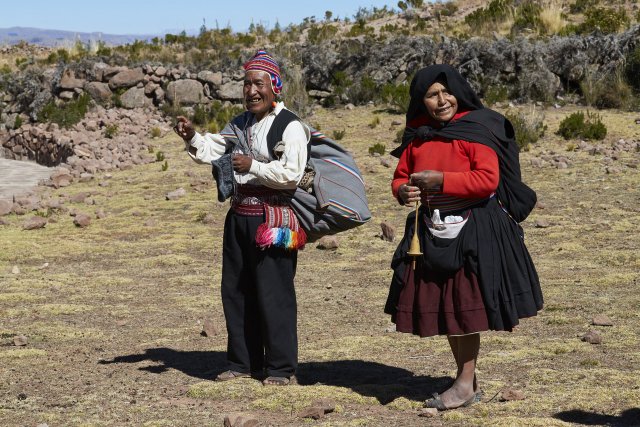 Insel Taquile, Titicacasee