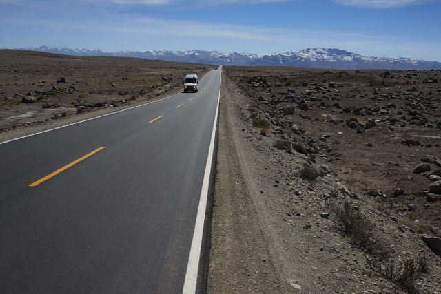 Straße zum Colca Canyon