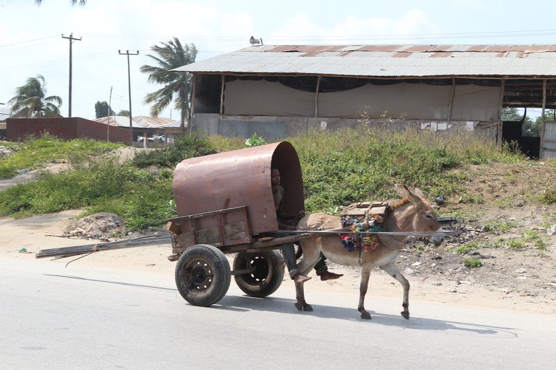 Straßenszene, Sansibar