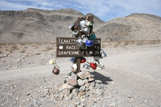 Teakettle Junction, Death Valley
