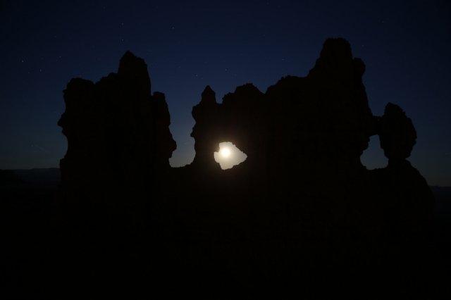 Mondaufgang, Bryce Canyon
