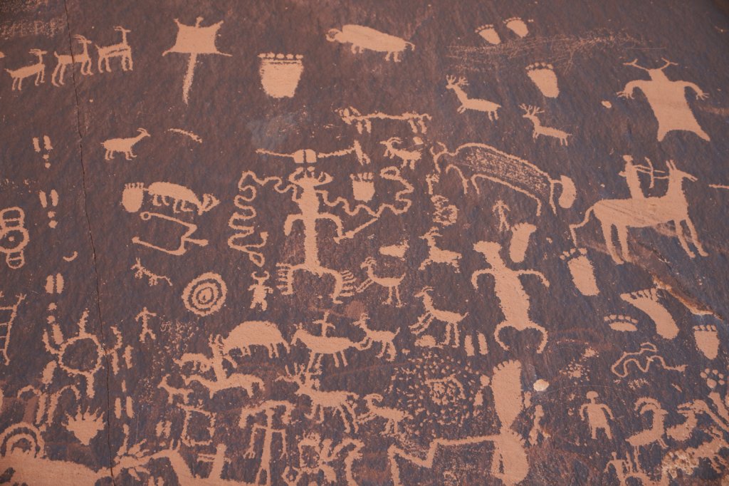 Newspaper Rock, Canyonlands NP