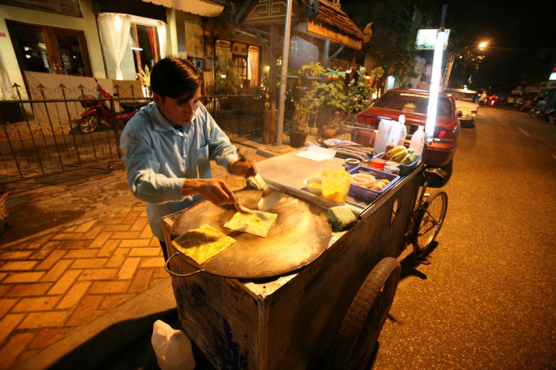 Garküche, Vientiane