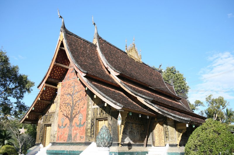 Flammenbaum des Lebens, Wat Xieng Thong, Luang Prabang