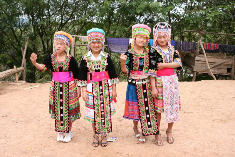 Hmongmädchen