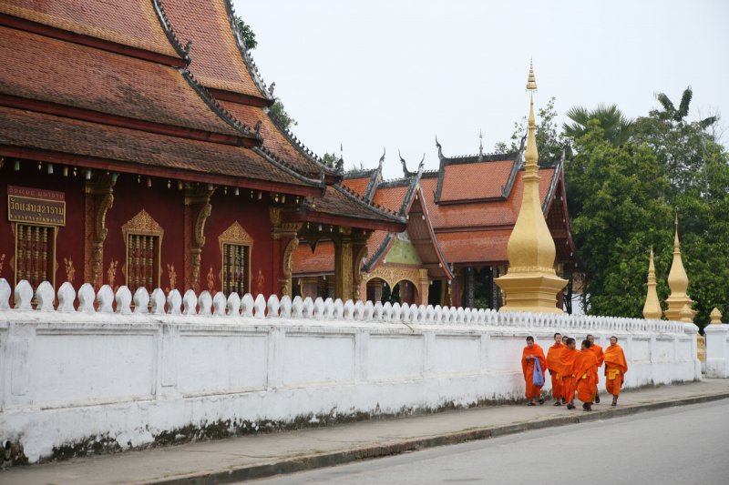 Mönche, Luang Prabang
