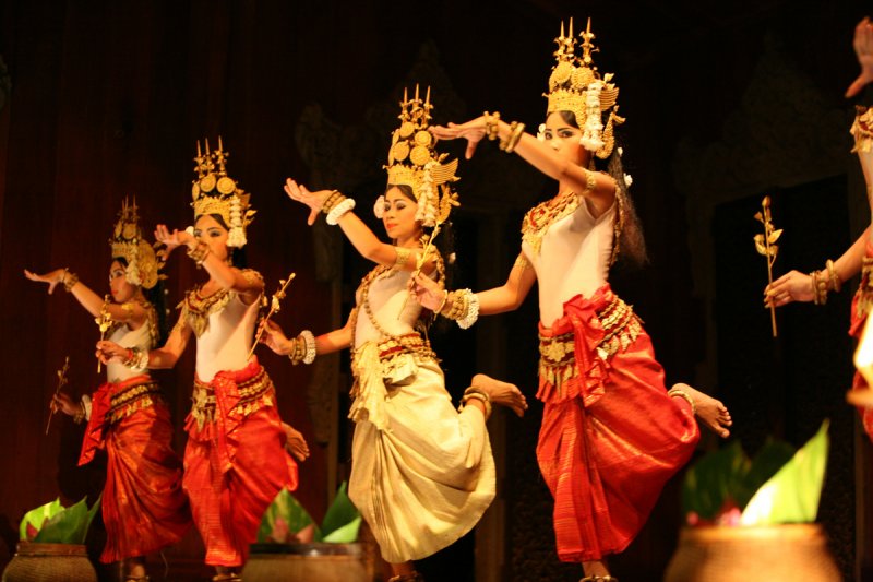 Tänzerinnen Apsara Theatre