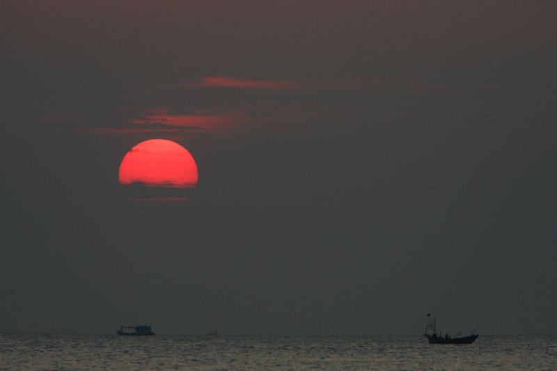 Sonnenuntergang Sihanoukville