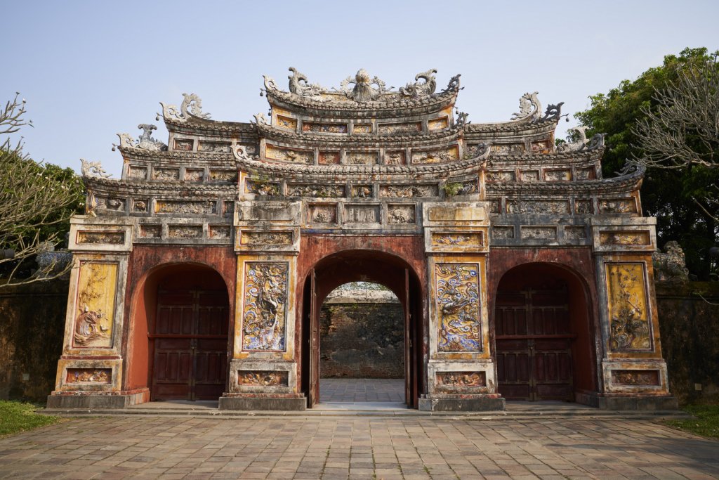 Pavillon der glorreichen Ankunft, Kaiserstadt Hué